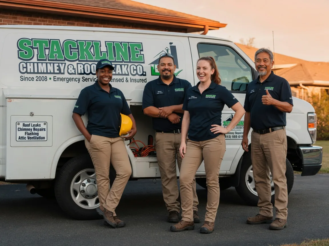 Chimney flashing repair company in Cove, OR